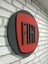 Fıat Logo 50 x 50 cm Fıat Araba Logosu | Fıat Marka Logosu | 3D Fıat Logo 2
