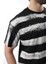 Siyah Baskılı Regular Fit Erkek T-Shirt E7107 5