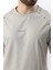 Boyalı Gri Baskılı Nakış Detaylı Erkek T-Shirt E7108 5