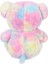 4771 Gökkuşağı Renkli Peluş Ayı 45 cm -Sunman 4