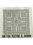 Kalıp Stencil 216-0752001 216-0674026 215-0674034 216-0674024 216-0674022 0,5 mm 1