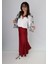 Saten Etek Bordo L 4