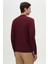 Ds Damat Regular Fit Bordo Pamuk Karışımlı Yarım Balıkçı Triko Kazak 4