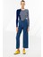 Straight Jean Kot Pantolon-Mavi 2