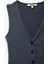 Slim Fit Kolsuz Düğmeli V Yaka Yelek 3