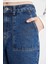 Wide Leg Kargo Yüksek Bel Uzun Jean Pantolon C7326AX24AU 5