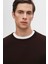 Ds Damat Regular Fit Kahverengi Tüylenme Yapmayan Bisiklet Yaka Triko Kazak 5HF06ORT12004 3