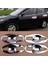 Nissan X-Trail Uyumlu 2014 2017 Dış Kapı Kolu Iç Kaplama Abs(Plastik) Krom 1