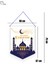 Kumaş Ramazan Banner Hoşgeldin Ramazan Flama + Peri LED - Hoşgeldin Ramazan Sarkıt - Ramazan Flama 3