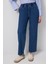 Beli Lastikli Denim Pantolon 3