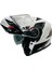 Çene Açılır Kask Sw 917 Fusion Beyaz Siyah 3