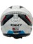 Çene Açılır Kask Sw 917 Fusion Beyaz Siyah 4