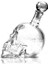 Crystal Head Kuru Kafa Cam Şişe 350 ml 5