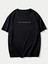 Los Angels Yazı Detaylı Basic T-Shirt 2