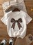 Leopar Desenli Kurdele Detaylı Basic T-Shirt 1