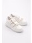 B1005 Kadin Aksesuarli Kemer Detayli Sneakers Ayakkabi 2