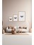 Dekorize Mdf Tablo Seti 3 Parça 3 mm - Salon Oturma Odası Için Bohem Duvar Dekoru 3052 4
