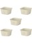 5 Adet Dolap Içi Düzenleyici Kutular 10 x 10 x 5 cm Ikea 5'li Set Organizer Masaüstü Çekmece Içi Saklama Kutusu 1