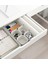 5 Adet Dolap Içi Düzenleyici Kutular 10 x 10 x 5 cm Ikea 5'li Set Organizer Masaüstü Çekmece Içi Saklama Kutusu 2
