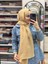 Bej Harem Scarf Lyocell Elisa Şal 1