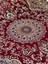 Mda Premium Collection PE1358 Göbekli Klasik Salon Halısı Özel Desen Iran Halısı Tarzı Kırmızı Bordo 2