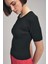 Basic Kollu Triko Bluz Siyah 11543677000 2