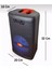 KTS-1330 Mikrofonlu Rgb Ledli Taşınabilir 6,5 Inç Bluetooth Hoparlör Usb-Tf-Fm Radyo Siyah 2