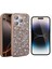 Apple iPhone 16 Pro Max Kılıf Parlak Taşlı Tasarım Zore Pırlanta Kapak + Nano Ekran Koruyucu 1