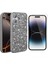 Apple iPhone 16 Kılıf Parlak Taşlı Tasarım Zore Pırlanta Kapak + Nano Ekran Koruyucu 1