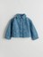 Lcw Kids Indigo Yıldız Nakışlı Kız Çocuk Jean Ceket T T 1