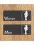 Wc Bay & 2li 24X9 cm Antrasit Beyaz 1