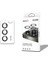 Galaxy S25 Zore Cl-12 Premium Safir Parmak Izi Bırakmayan Anti-Reflective Kamera Lens Koruyucu - Siy 2
