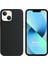 Apple iPhone 13 Uyumlu Silikon Kılıf Dayanıklı Siyah+Şeffaf (2 Adet) 4