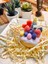 Mumbastik- Meyveli Pasta Mum - Unicorn Pasta Mum -Soya Wax Hediyelik Dekoratif Mum 1