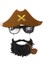 Kahve Şapkalı Pipolu Jack Sparrow Gözlüğü 2
