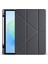 Honor Pad X8A İle Uyumlu 11 İnç Üçgen Standlı Kalem Bölmeli Tablet Kılıfı 2