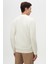 Ds Damat Slim Fit Ekru Yarım Fermuarlı Triko Kazak 4