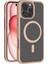 Apple iPhone 16 Pro Max Magsafe Kablosuz Şarj Özellikli Mat Arka Yüzeyli Kapak Kılıf 1
