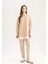 Regular Fit Bisiklet Yaka Basic Düz Sweatshirt Tunik A9529AX25SP 2