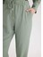 Wide Leg Cep Detaylı Standart Paça Krinkıl Kumaş Pantolon D8680AX25SP 4