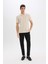 Regular Fit Polo Yaka Fermuarlı Kısa Kollu Polo Tişört E4233AX25SM 2