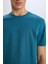 %100 Pamuk New Regular Fit Bisiklet Yaka Basic Düz Kısa Kollu Tişört V7699AZ25SP 5