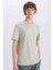 %100 Pamuk New Regular Fit Bisiklet Yaka Basic Düz Kısa Kollu Tişört V7699AZ25SP 1
