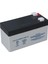 YH-121.3 12 Volt - 1.3 Amper Akü (97 x 43 x 52 Mm) 2