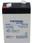 Yh-62.3 6 Volt - 2.3 Amper Akü (101 x 66 x 33 Mm) 3