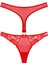 Beruflic Kırmızı Dantelli G String Külot 2