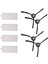 M520/M501 Yedek Parçalar Için, Yıkanabilir 4 Hepa Filtre+4 Yan (Yurt Dışından) 5
