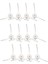 SDJQR01RR 1s / S50 S55 T6 T7 Için 12PCS Yan Fırça (Yurt Dışından) 1