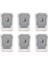 6pcs Yeniden Kullanılabilir Yükseltilmiş Elektrikli Süpürge Toz Torbası (Yurt Dışından) 1
