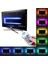 Tv Arkası 5V Rgb Şerit LED | Monitör Arkası Kumandalı 5V Rgb Şerit LED | Iç Mekan Rgb LED Işıldak | 5V Rgb LED Şerit Iç Mekan 1